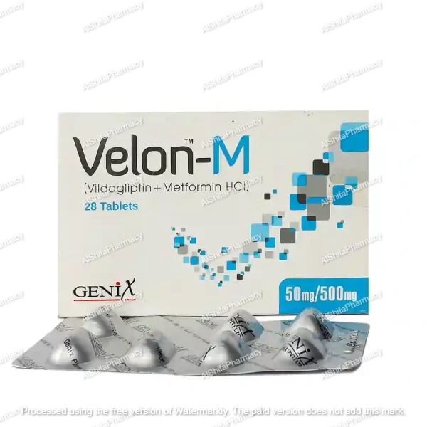 velon m 50/500mg alshifa pharmacy