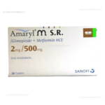 Amaryl MSR 2/500MG