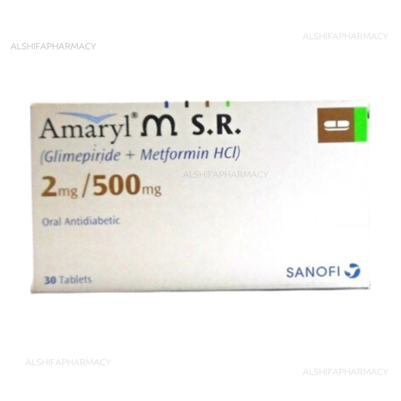 Amaryl MSR 2/500MG