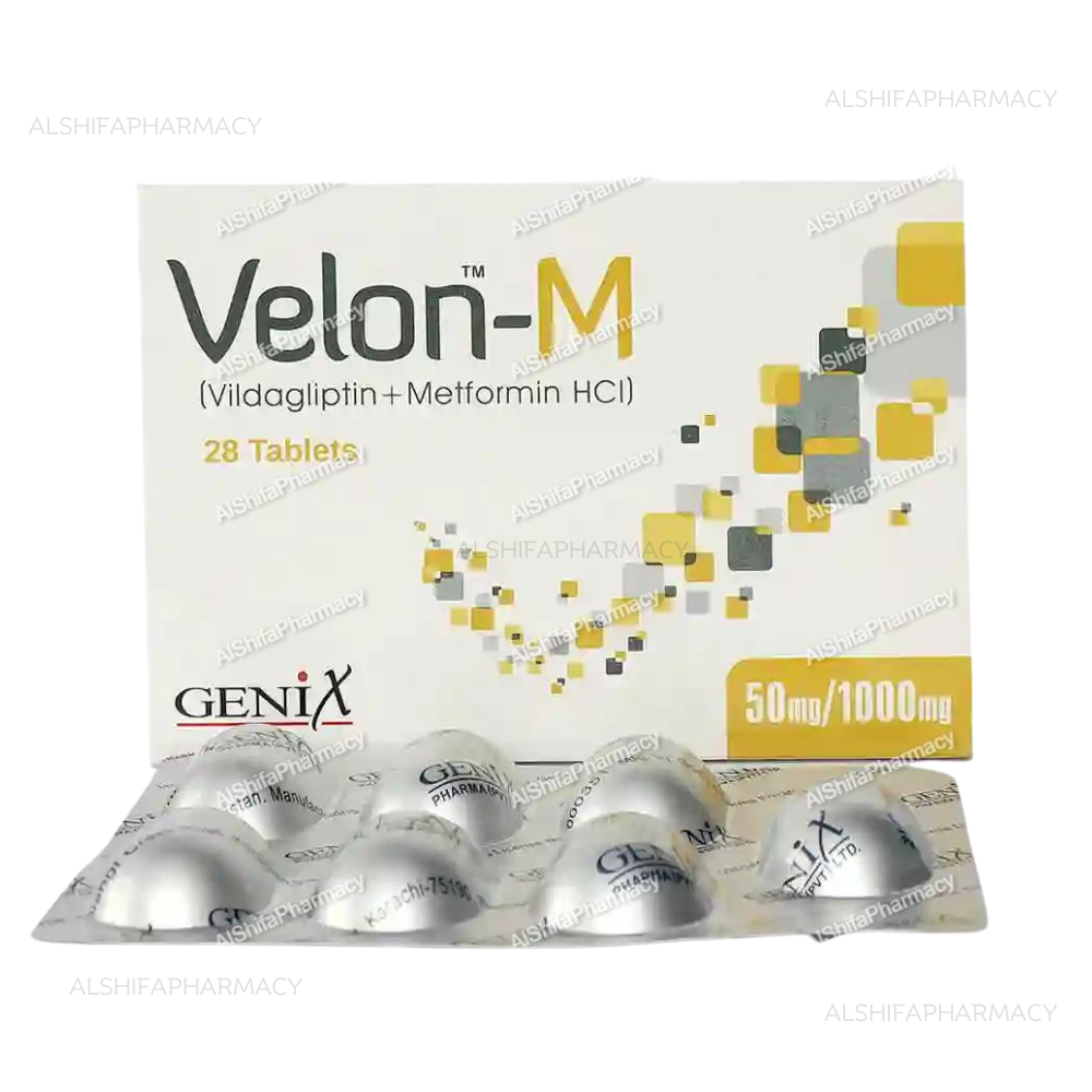 Velon-M Tablets 50/1000Mg Velon-M Tablets 50/1000Mg