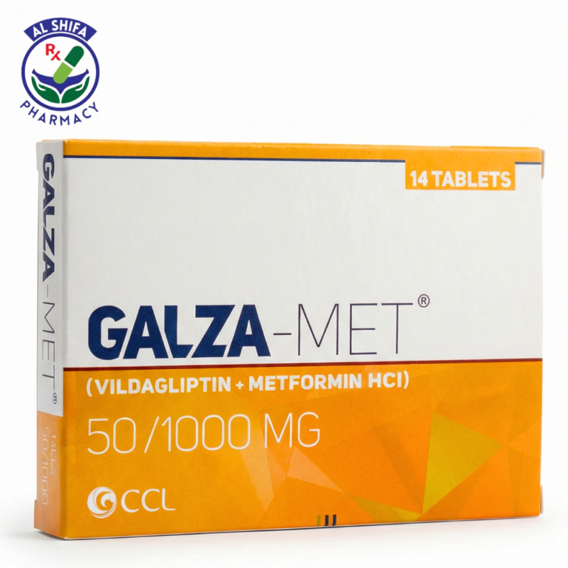 Galza-Met Tablets 50Mg/1000Mg