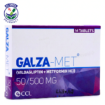 Galza-Met Tablets 50Mg/500Mg