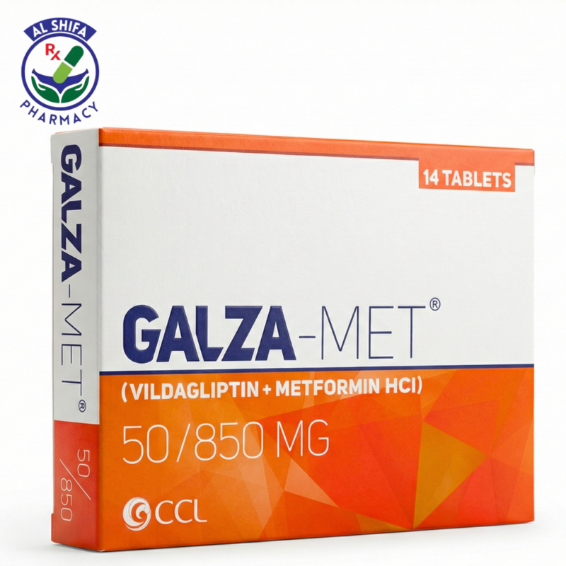Galza-Met Tablets 50Mg/850Mg