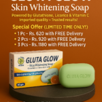 Gluta Glow Skin Whitening Soap
