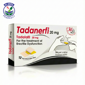 Tadanerfi 20mg Tadalafil Oral Strips