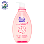 Baby Mild White Sakura Baby Bath 800ml