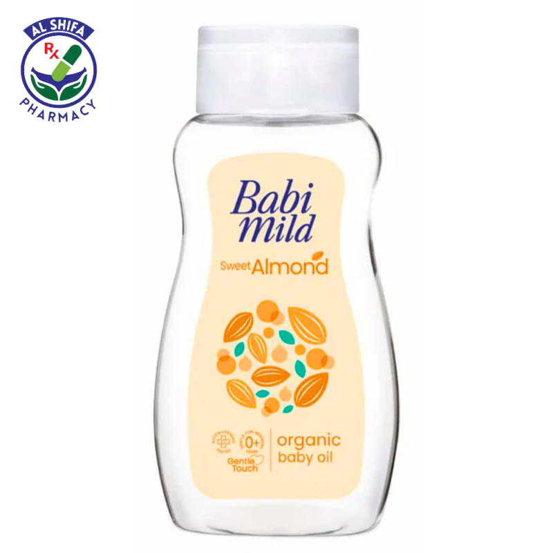 Baby Mild Sweet Almond & Argan Baby Oil 100ml – Organic Care