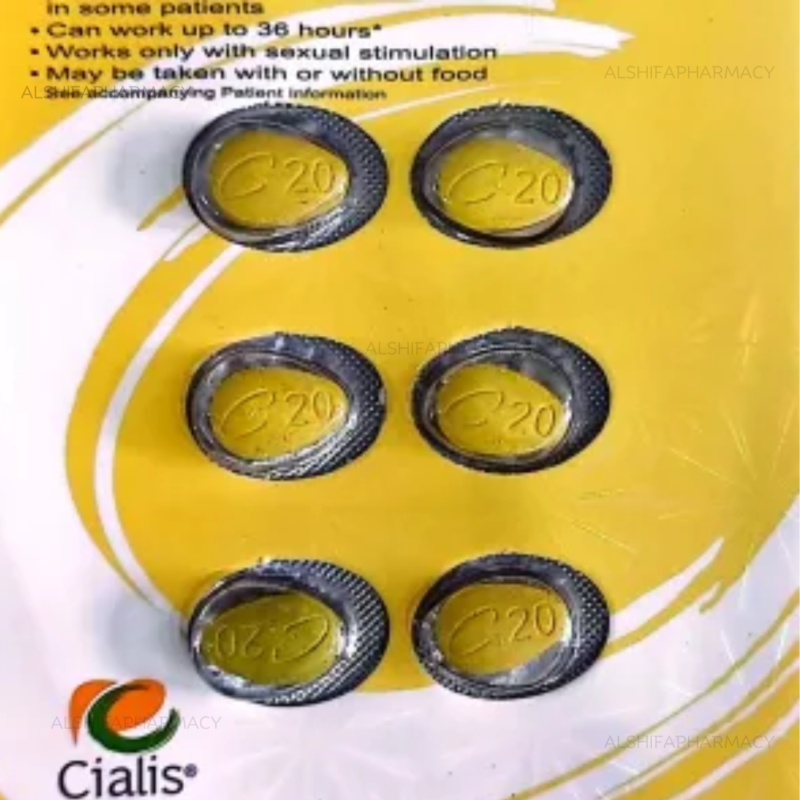 Cialis (Tadalafil) 6’s Tablets