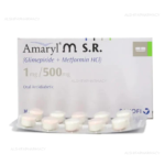 Amaryl MSR 1/500MG