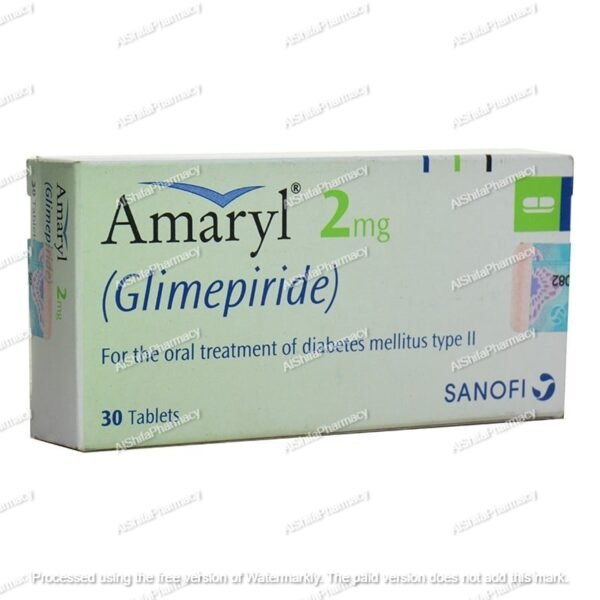 amaryl 2mg alshifa pharmacy