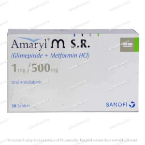 Amaryl msr 1/500 Alshifa pharmacy