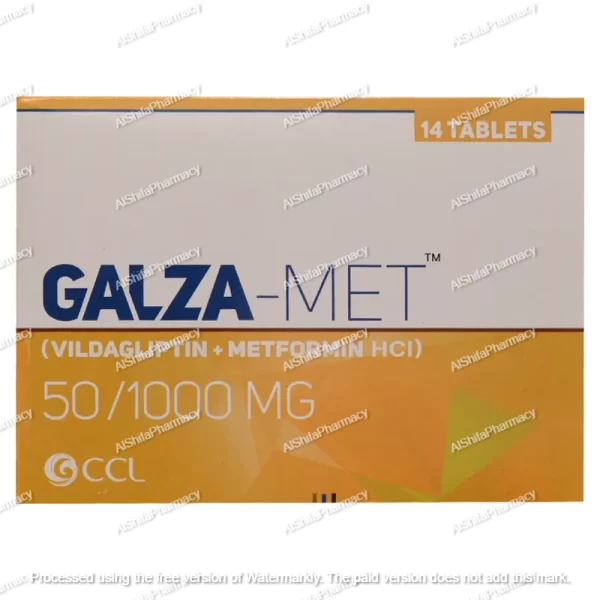 Galza Met 50/1000 alshifa pharmacy