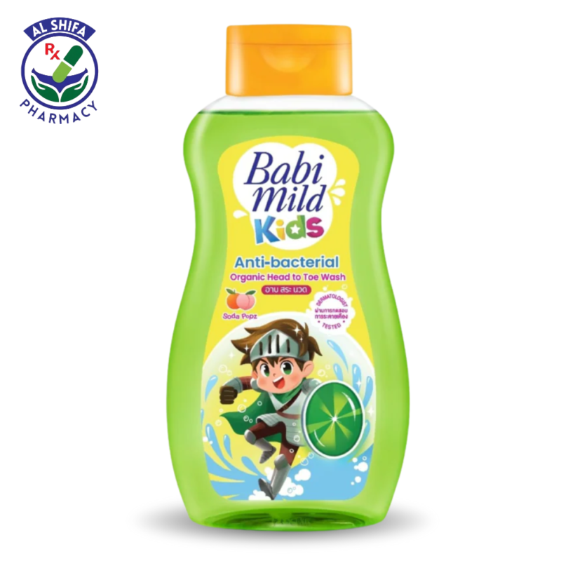 Baby Mild Kids Antibacterial Wash Soda Popz 190ml