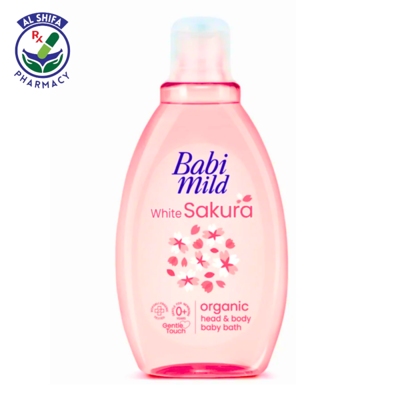 Babi Mild White Sakura Baby Bath 180ml