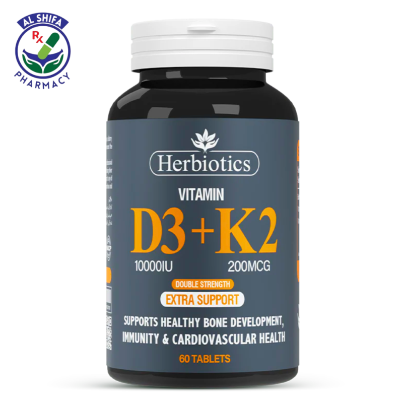 Herbiotics Vitamin D3 + K2