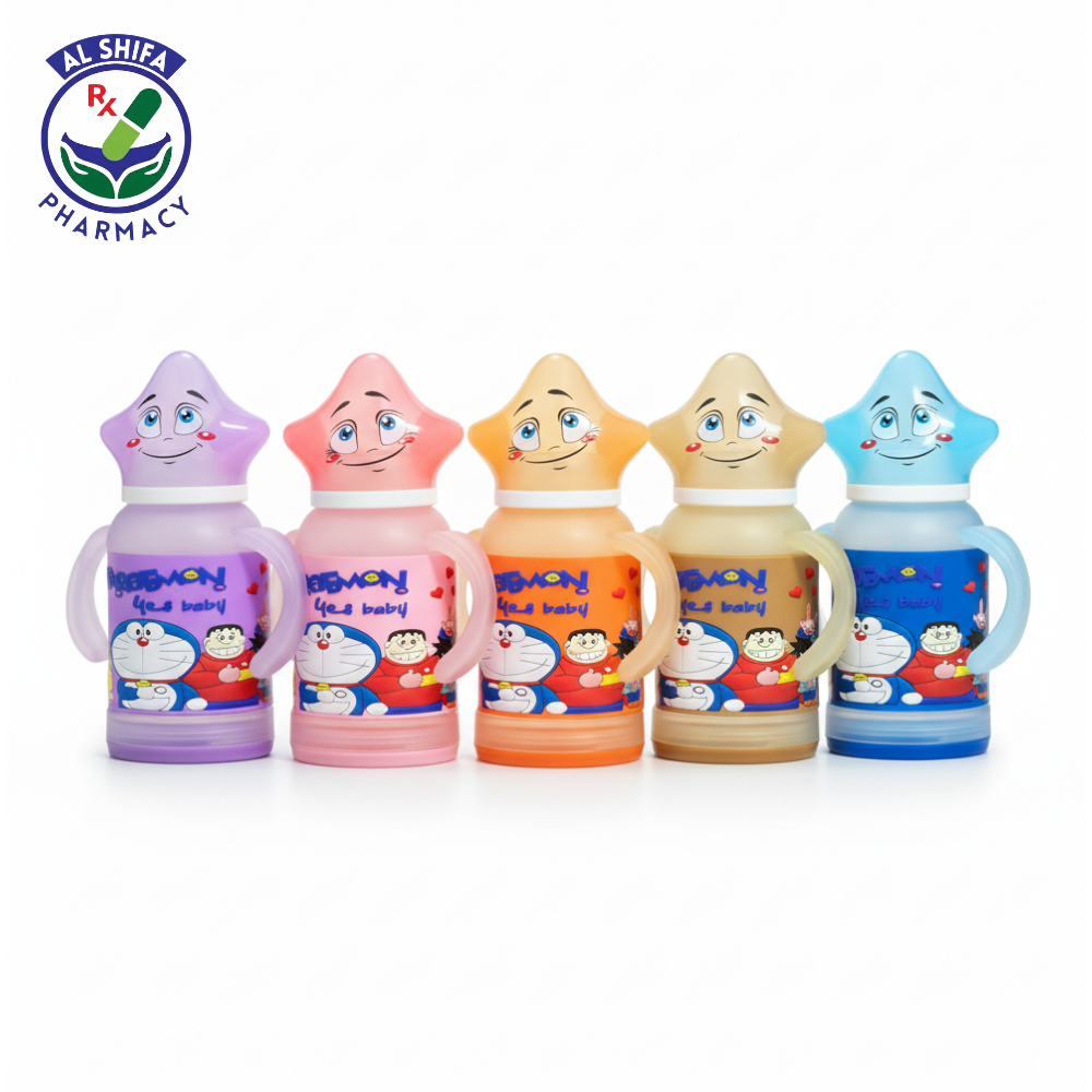 309 Yes Baby Glass Feeder 150ml – Detachable Silicone Cover 133 - Image 1