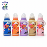 Yes Baby Glass Feeder 180ml – Detachable Silicone Cover 134