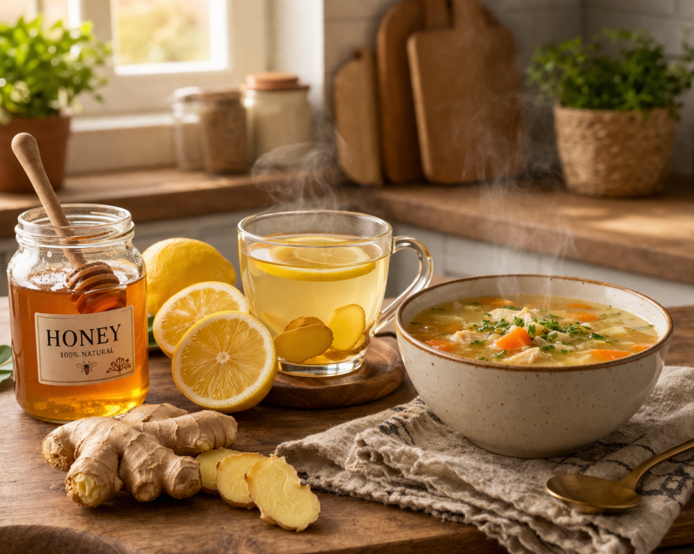 Home remedies for flu and fever in Pakistani households