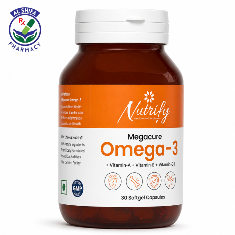 MEGACURE Omega 3 Softgels