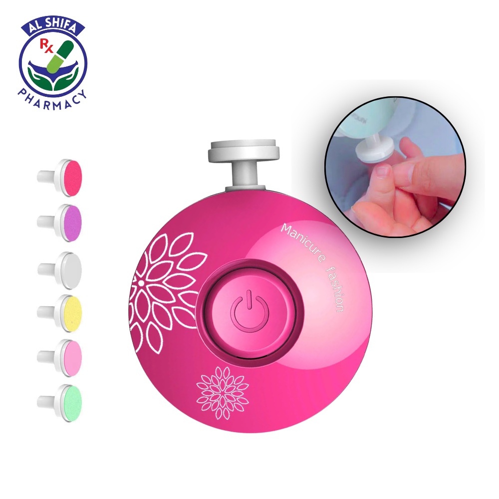 WEN WASH (7) Nail Trimmer & Manicure Set for Babies & Girls – 7 Heads Safe Care - Image 1