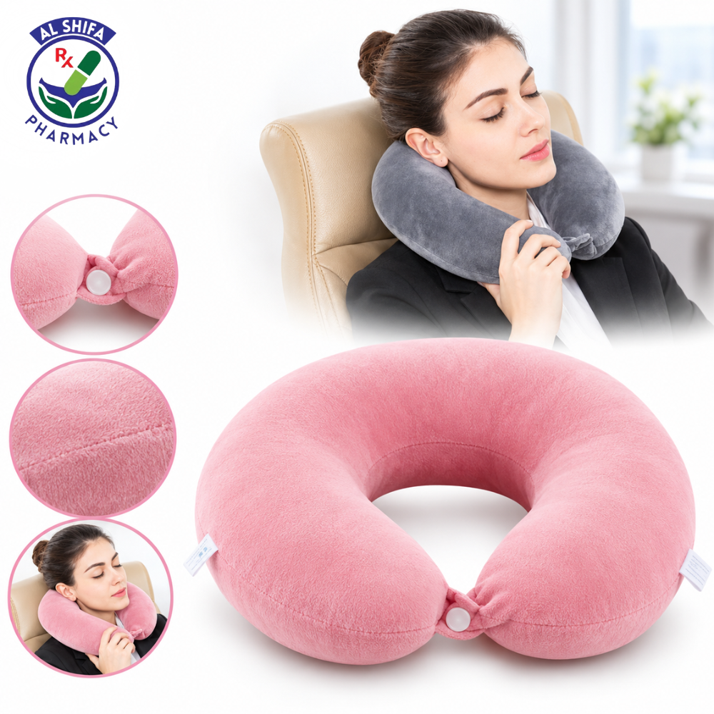 Pink Travel Neck Pillow Pink Travel Neck Pillow