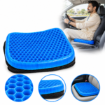 Blue Honeycomb Gel Seat Cushion – Comfortable Chair Pad for Office, Home & Car - Image 2