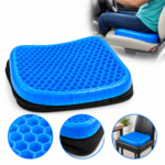 Blue Honeycomb Gel Seat Cushion – Comfortable Chair Pad for Office, Home & Car - Image 4