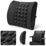 Lumbar Back Support Cushion – Ergonomic Chair Backrest Pillow - Image 4